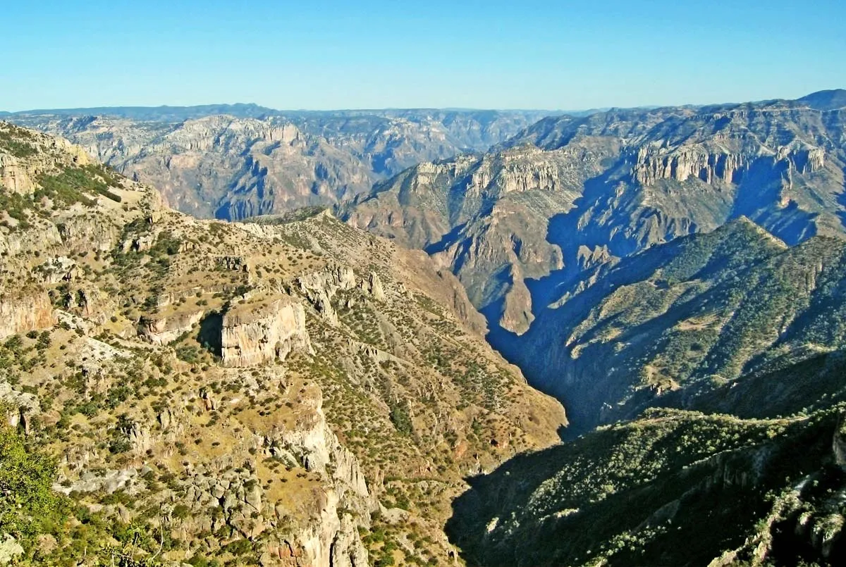 Vista panorámica de las Barrancas